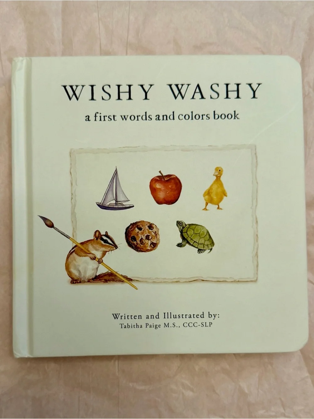 Wishy Washy: First Words + Colors Board Book